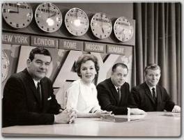 Maureen was one of the Today Show anchors--here shown with Frank Blair, Hugh Downs, and Jack Lescoulie.